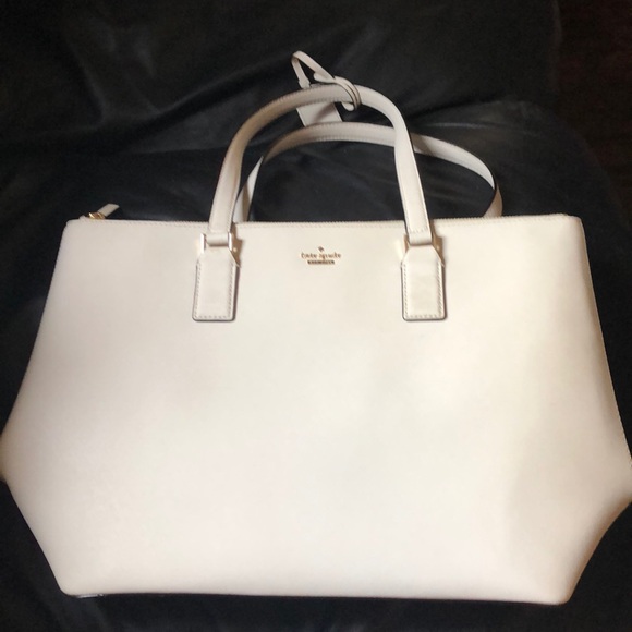 Cream Kate spade large tote - Picture 1 of 4